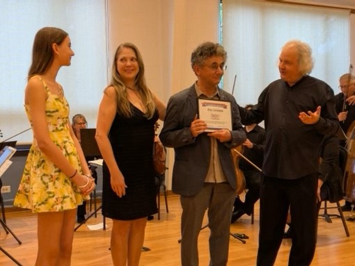 Ilya Levinson Award Lincolnwood Chamber Orchestra