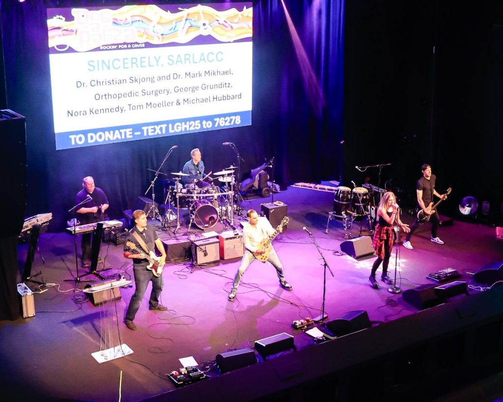 band at Band at Rockin' for a Cause