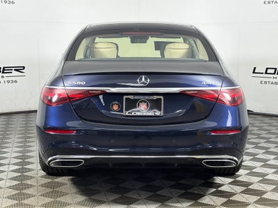 2026 Mercedes-Benz S-Class S 580 4MATIC®