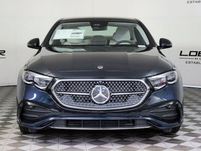 2026 Mercedes-Benz E-Class E 350 4MATIC®