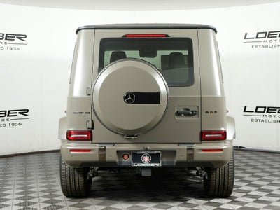2026 Mercedes-Benz G-Class G 63 AMG® 4MATIC®
