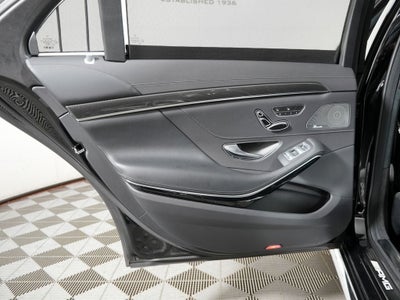 2018 Mercedes-Benz S-Class S 63 AMG® 4MATIC®