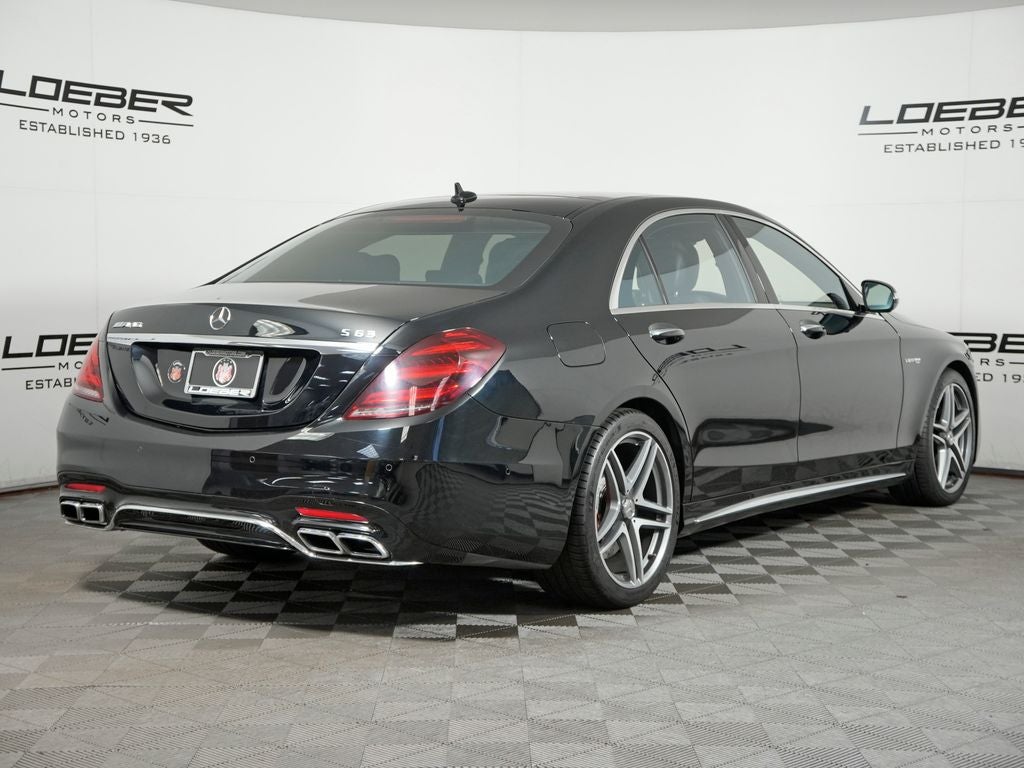 2018 Mercedes-Benz S-Class S 63 AMG® 4MATIC®