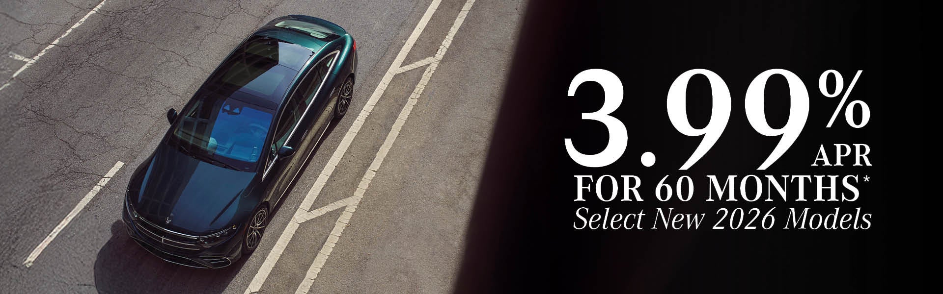 3.99% APR for 60 months 